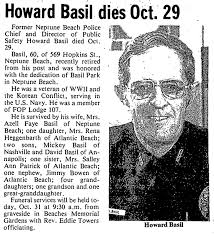 Howard C. Basil Sr., b. 1901 d. 1967 (F35-2)