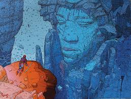 The narrative is conveyed entirely without use of spoken dialogue, written subtitles, or intertitles. Art Of Jean Giraud Moebius Album On Imgur