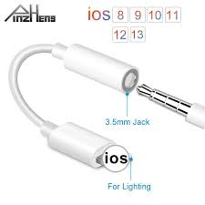 Ios 11 12 13 Headphone Adapter For Iphone 7 6 8 11 X Xs Xr Earphone Aux Adapter For Lightning Female To 3 5mm Https To Iphone 7 Adapter Iphone 7 Headphone