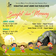 Maybe you would like to learn more about one of these? Kebaktian Jumat Agung Dan Paskah Sm Grii Pusat 2019 Bangkit Dan Menang Gereja Reformed Injili Indonesia Bsd