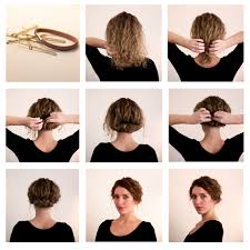 Wrap the entire twisted hair into a bun and secure it with a pin. 5 Step By Step Quick Hairstyles Tutorial For Medium Hair Hair Styles Color Ideas Bloglovin