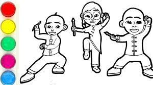 Walaupun teknik ini dikategorikan sebagai teknik yang cukup sulit, namun tak salahnya untuk belajar dengan menggunakan t. Upin Ipin Terbaru 2020 Gong Xi Fa Cai Menggambar Dan Mewarnai Youtube