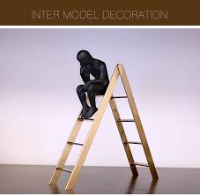 Auguste Pendurador De Escultura O Pensador Classico De Escada Estante Para Decoracao De Casa Artesanato De Metal Estatuas E Esculturas Aliexpress