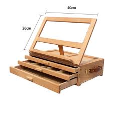 Ktaxon 16 X11 Portable Artist Tabletop Desk Top Painting Drawing Beechwood Easel Sketch Box With 3 Storage Drawers Walmart Com In 2020 Tabletop Easel Wooden Table Top Easel