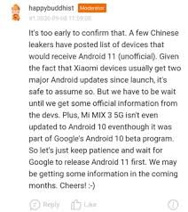It's that time of year again when google releases the new version of its. Xiaomi Android 11 Update Tracker Mi Redmi Devices Received Beta Stable