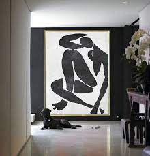 See more ideas about black canvas paintings, canvas painting, art painting. Black And White Canvas Painting Abstract Painting Inspired