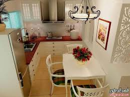 ديكورات مطابخ راقية وعصرية kitchen design open pub style table home decor