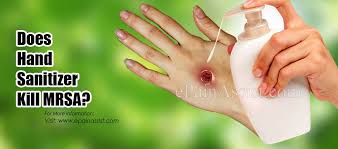 Listerine, with its multiple ingredients, boasts the same effects. Does Hand Sanitizer Kill Mrsa