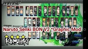 Full character ¦android apk download. Naruto Senki Battle Of Ninja V2 Graphic Mod 2018 Apk By Tutorialproduction