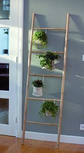 Ladder Of Plants Bamboo Decor Bamboo Diy Bamboo Ladders