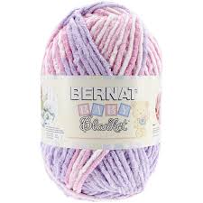 Bernat Baby Blanket Big Ball Yarn Pretty Girl