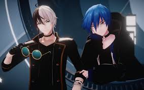 乐正龙牙 kaito gimme gimme mmd付 日文cover 哔哩哔哩 つロ干杯 bilibili vocaloid kaito vocaloid kaito