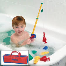 Kids bathroom sets and accessories. Fishing Set In Personalized Case Kids Bathroom Accessories Kids Playing Bath Toys