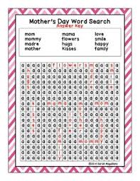 Download Mother S Day Word Search Freebie By Sarah S Steamers Tpt
