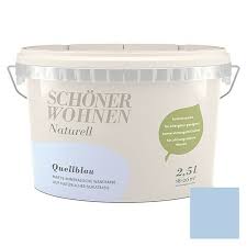 Schoner Wohnen Farbe Wandfarbe Naturell Quellblau 2 5 L Matt Bauhaus Schoner wohnen mit zwei farbwelten kwp baumarkt.