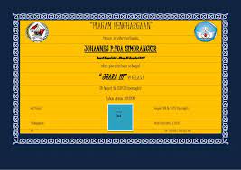 Piagam class meeting osis smk d. Sertifikat Juara Iii