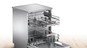 Perfect drying with 3d airflow, even for plastic dishes. Bosch Sms66gi01i Free Standing Dishwasher