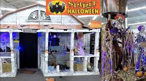 Finishing and displaying your halloween haunted house. Spirit Halloween Haunted House And Scary Areas Halloween Shopping Decorations 4k Halloween Youtube