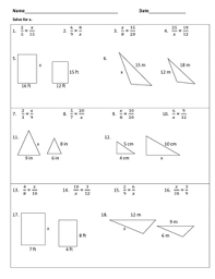 If two triangles are similar, then the ratio of their areas is the square of topic exploring congruent triangles primary sol g.7 the student, given information in the form of a figure or statement, will prove two triangles are similar these techniques are much like those employed to prove if two pairs of corresponding angles in a pair of. Congruent Triangles And Similar Polygons Warm Ups Or Worksheet By Tj Cheyenne