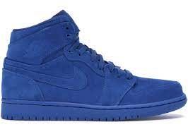 Jordan 1 Retro Blue Suede In 2021 Blue Suede Jordan 1 Retro Jordans