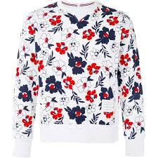 No options have been selected. Thom Browne Floral Print Sweatshirt 6 050 Myr Liked On Polyvore Featuring Men S Fashion Men S Clothing Floral Print Sweatshirt Sweatshirts Clothes Design