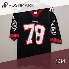 Vtg Adidas Tampa Bay Buccaneers Jersey Jones Tampa Bay Buccaneers Clothes Design Black Adidas