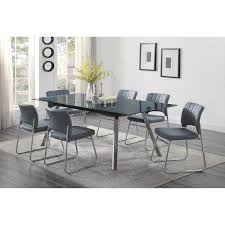 Buy any modern & contemporary dining furniture set for your room at discount price. Best Price On Chromis Ultra Modern 7 Piece Dining Set Payless Furniture