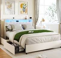 White Leather Beds - Bed Bath & Beyond