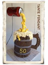Floating Beercan Birthday Beer Cake Beer Mug Cake Beer Cake