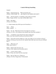 Check spelling or type a new query. Contoh Offering Something