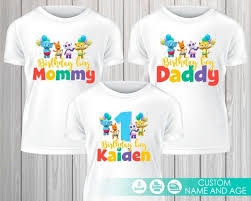 Birthday T Shirt Design For Family This Listing Is Inspired For Iron On Transfer And Set Family Party And Personalize The Bir Party Tshirts 1st Birthday Party For Girls Baby Birthday Party Theme