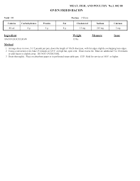 Http Www Quartermaster Army Mil Jccoe Publications Recipes Section L L00200 Pdf