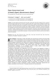 Pastinya plat nomor ini jumlahnya sepasang, untuk ditempelkan di bagian depan serta belakang kendaraan. Pdf Open Government And Linked Open Government Data