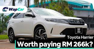 Toyota harrier (2018) price in malaysia starts from rm243,000 for premium model and rm266,000 for the luxury model. Toyota Harrier Premium Toyota Without The Lexus Badge Wapcar