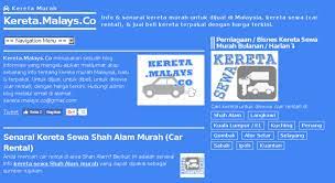 Maybe you would like to learn more about one of these? Access Kereta Malays Co Jual Beli Sewa Kereta Murah