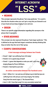 Lss Meaning What Does The Useful Term Lss Stand For 7 E S L Meant To Be Other Ways To Say English Lessons