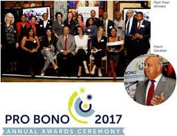 The pro bono clearinghouse is a. Pro Bono Awards Probono Org