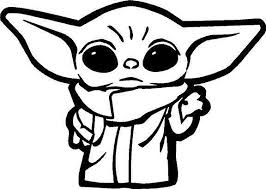 Baby Yoda Outline Vinyl Decal Sticker Cute In 2020 Star Wars Drawings Star Wars Stickers Yoda Sticker And he's designed to make us forgive star wars' past mistakes, writes nathalie collins and jeff volkheimer. baby yoda outline vinyl decal sticker