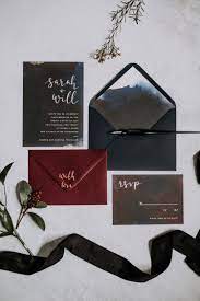 Calligraphy Stationery Invites Invitations Navy Red Moody Jewel Tone Velvet Wedding Wedding Invitations Wedding Invitation Red Gold Trendy Wedding Invitations
