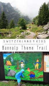 bannalp dwarf theme trail kids attractions switzerland adventure switzerland hiking