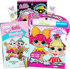 Your kids will increase their vocabulary by learning about different anima. Amazon Com L O L Dolls Coloring And Activity Bundle For Kids Toddlers Lol Dolls Mess Free Coloring Book With Magic Pen Scratch Art Book Mini Coloring Book And Owl Stickers Lol Dolls