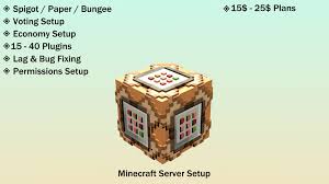 Lot of servers have jobs plugin, with this plugin you can earn money for . Make You A Minecraft Server By Goosbanny Fiverr
