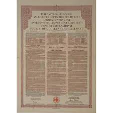 Bond loan translated from english to french including synonyms, definitions, and related words. 1930 German Government International 5 Loan 1000 French Francs Tokens Girl Numismatics Historical Stocks And Bonds