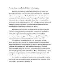 Enam unsur manajemen merupakan unsur unsur manajemen yang sangat diperlukan bagi badan usaha atau organisasi dan mutlak harus ada dalam suatu organisasi. Peranan Unsur Unsur Tradisi Perlembagaan Malaysia