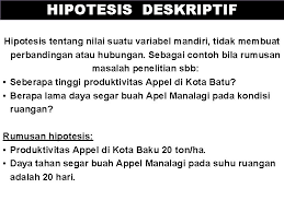 Seorang yang ingin melakukan sebuah penelitian harus melalui berbagai tahapan. Mk Kuliah Statistika Hipotesis Uji Hipotesis Smno Psdl