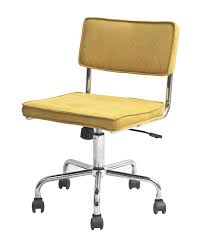 Retro Burostuhl Fris Drehstuhl Chefsessel Sessel Schreibtisch Buro Stuhl Gelb Burostuhl Retro Burostuhl Drehstuhl