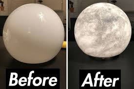 You Know You Want One Moon Lamp Diy Ikea Lamp Diy Lamp Ikea Diy