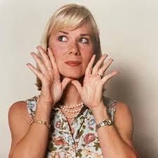 Look at these two old headshots I came across. I was trying to go for a  Doris Day vibe in the first one. I loved that two piece top and skirt! The