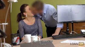 LOAN4K. Bruna fa sesso per soldi per la prima volta in una compagnia di  prestiti - XNXX.COM