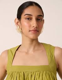 Selma Green Maxi Dress